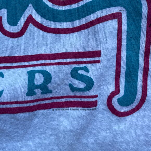 Vintage 90’s Kenny Rogers Sweatshirt Crewneck Men’s Large USA MADE Anvil - Picture 3 of 7